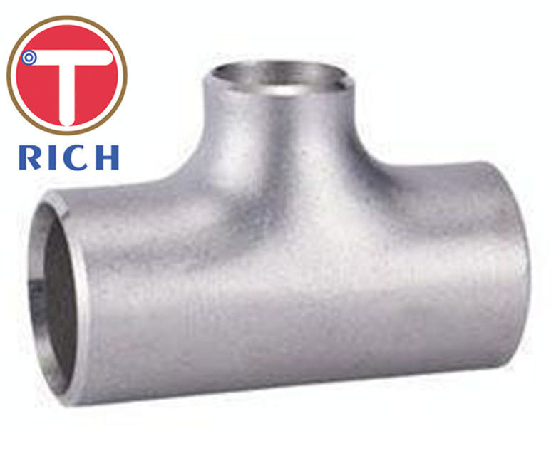 TORICH Welded Stainless Steel Reducing Tee GB/T12459 Steel Fittings for Machinery Parts