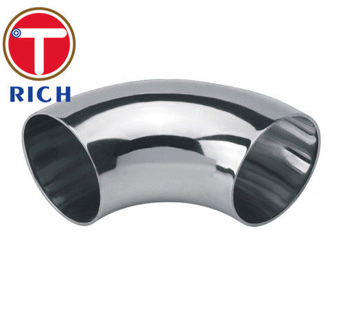 90 Degree  LR Elbow Tube Machining ASME B16.9 316L 304L Seamless Stainless Steel