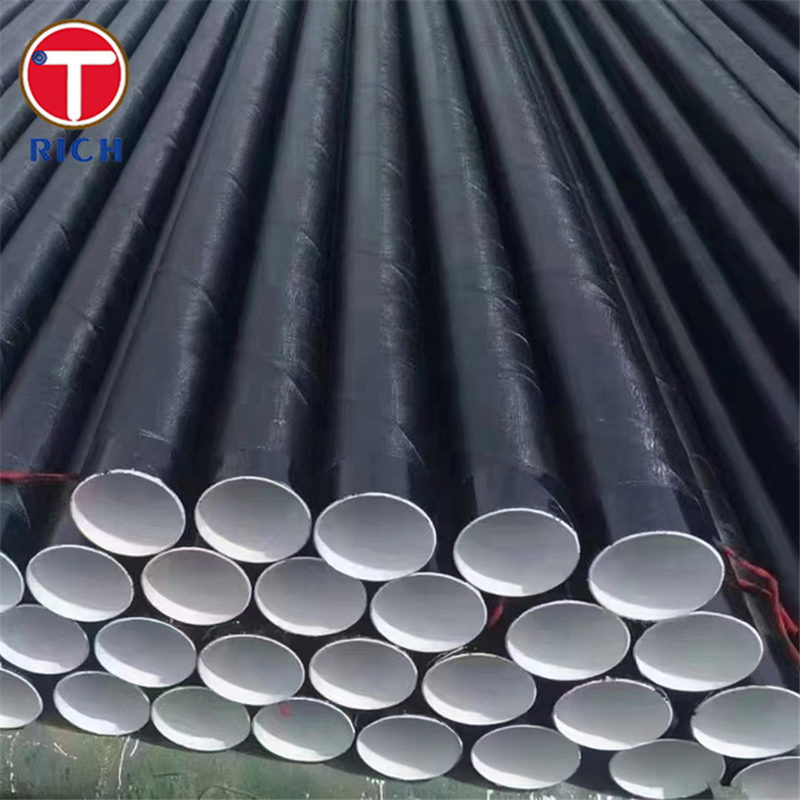 JIS G3469 P1H Anti-Corrosion Steel Pipe Polyethylene Coated Steel Pipe For Fluid Transport