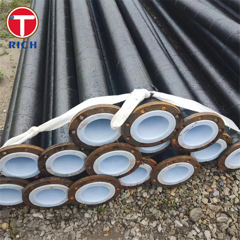 JIS G3469 P1H Anti-Corrosion Steel Pipe Polyethylene Coated Steel Pipe For Fluid Transport