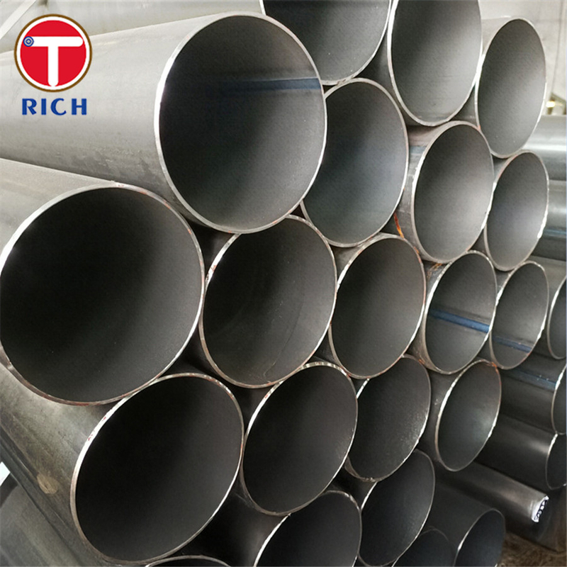DIN 17123 StE255 Structural Steel Pipe Welded Circular Fine Grain Welded Steel Tubes For Structural Steelwork