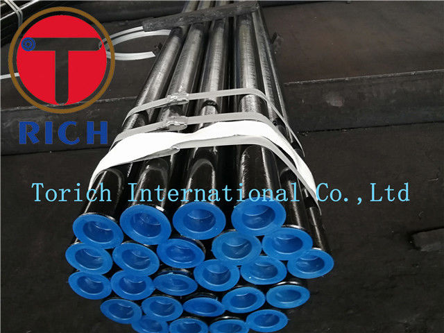 Round Erw Q235 Welded Steel Tube , Black Painted Erw Steel Pipe Gb/t9711-2011 Psl1
