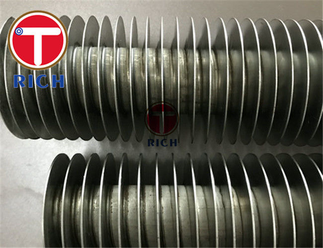 ASTM A213 Stainless Steel Fin Tube 1100 Aluminum Fin Embedded In 304 Tube