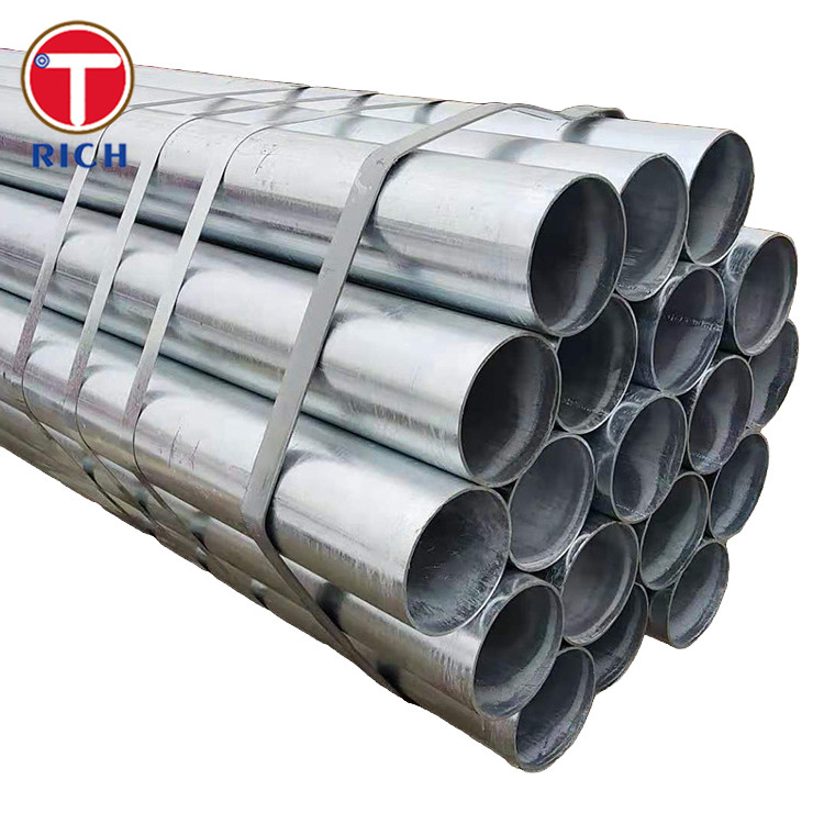EN 10346 DX53D Cold Forming Hot Dip Coated Flat Welded Steel Tube For Automobile