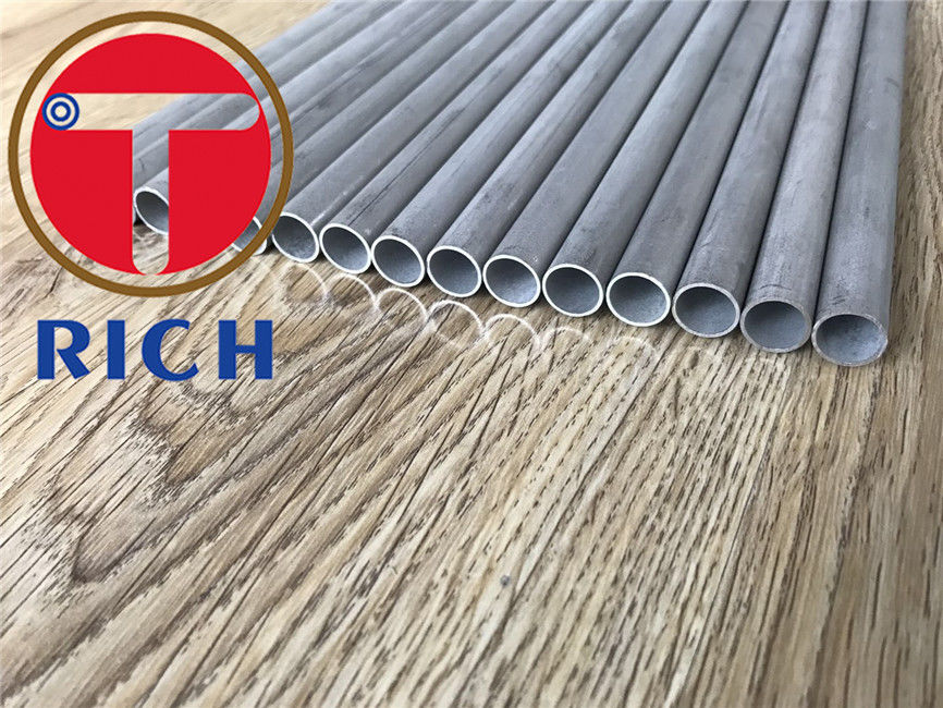 0.5 - 20mm Thickness Stainless Steel Tube , Non Alloy Cold Drawn Seamless Tube