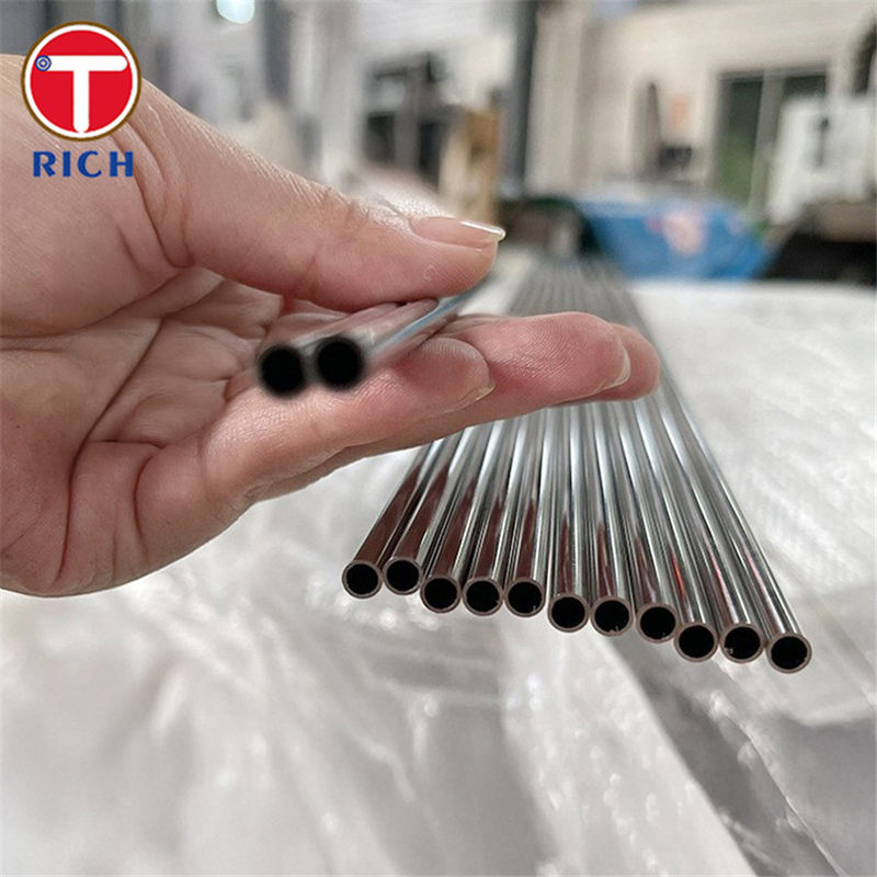 ASTM F1684 4J36 Invar 36 Capillary lron Nickel Steel tube For Low Thermal Expansion