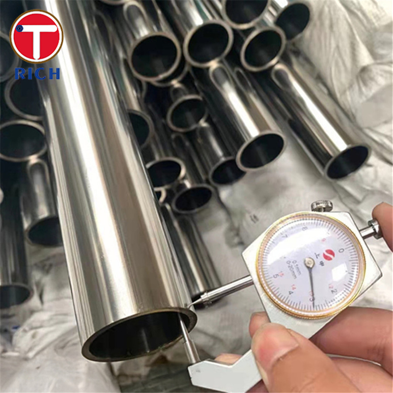 GOST 10498 08X18H10T AISI 321 Thin Wall Stainless Steel Tube For Corrosion Resistant