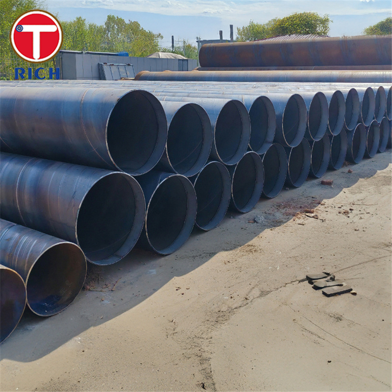 Q235JR SSAW Carbon Steel Pipe Galvanized Carbon Steel Welded Pipe For Structural Field