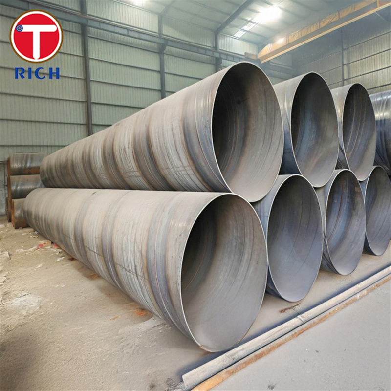 Q235JR SSAW Carbon Steel Pipe Galvanized Carbon Steel Welded Pipe For Structural Field