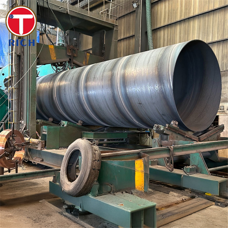 Q235JR SSAW Carbon Steel Pipe Galvanized Carbon Steel Welded Pipe For Structural Field
