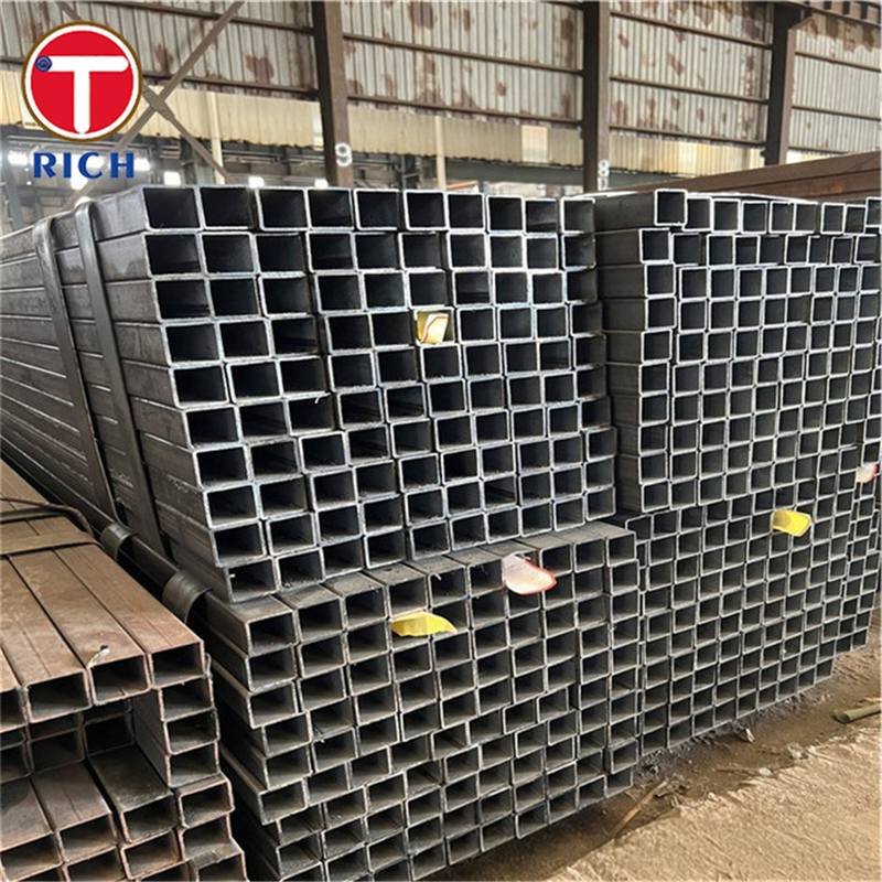 S235JR Galvanized Square Steel Pipe Cold Formed Welded Steel Tube For Struetural