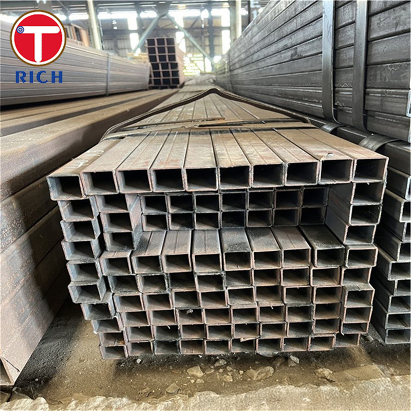 S235JR Galvanized Square Steel Pipe Cold Formed Welded Steel Tube For Struetural