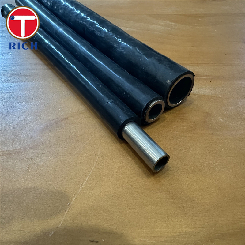 304 PVC Coated Stainless Steel Tubing BA Stainless Steel Coiled Tubing For Water Supply