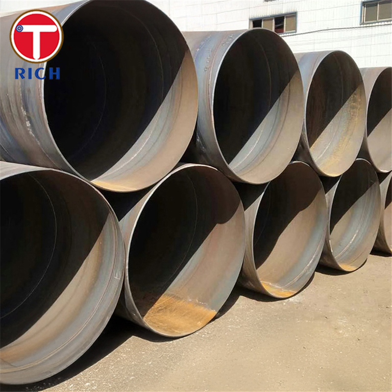 ASME SA139 Carbon Steel Saw Pipes Carbon Steel Spiral Welded Pipe For Automotive Industry