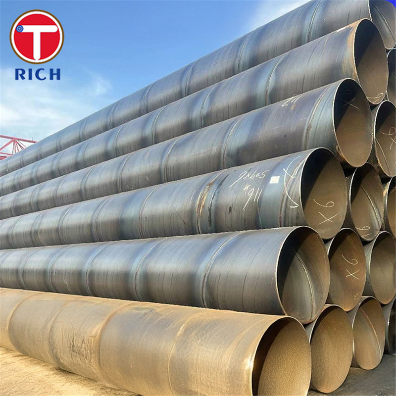 ASME SA139 Carbon Steel Saw Pipes Carbon Steel Spiral Welded Pipe For Automotive Industry