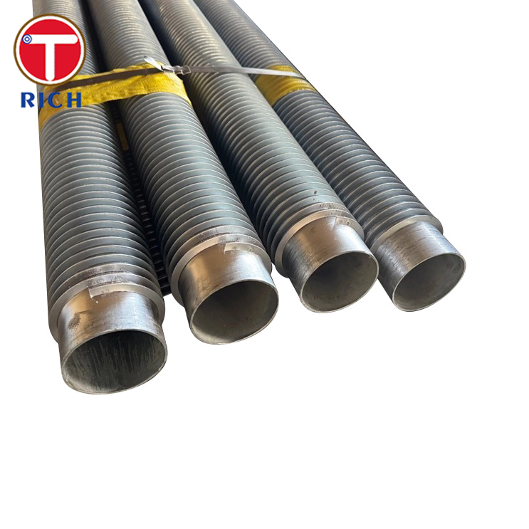 G Type Finned Tubes Embedded Fin Tube Stainless Steel Pipe with 1mm-40mm Thickness 6-630mm Outer Diameter 6-12m Length