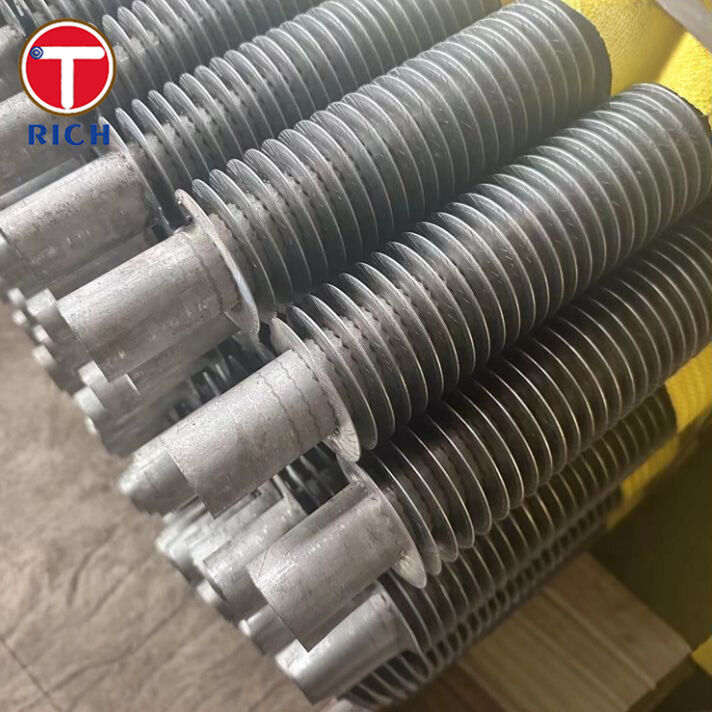 Alloy Steel L-Foot Tension Wound Finned Tube for Heat Exchangers with Enhanced Heat-Transfer