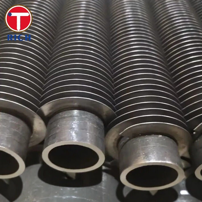 Alloy Steel L-Foot Tension Wound Finned Tube for Heat Exchangers with Enhanced Heat-Transfer