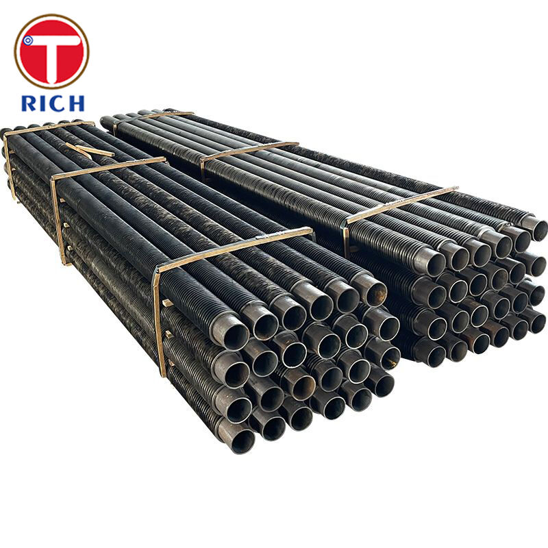 Aluminum L-Foot Tension Wound L-Type Fin Tube for Corrosion Resistant Heat Exchangers