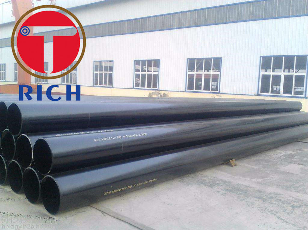 Black Coating Seamless Steel Tube Hot Rolled Non - Alloy For Gas Transportation