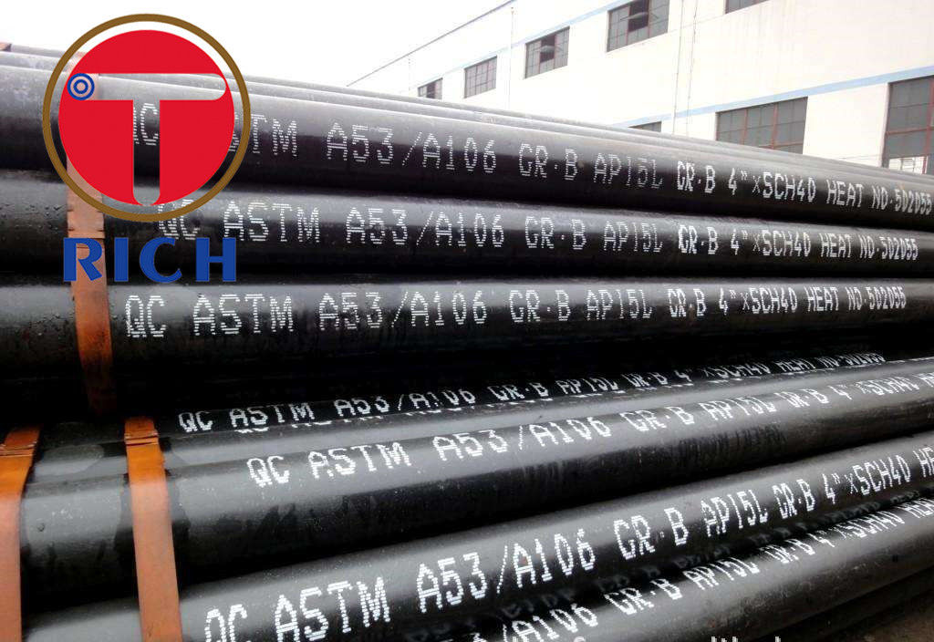 Carbon Steel Welded Steel Tube Astm A106 For Metal Structure Bridge Machinery