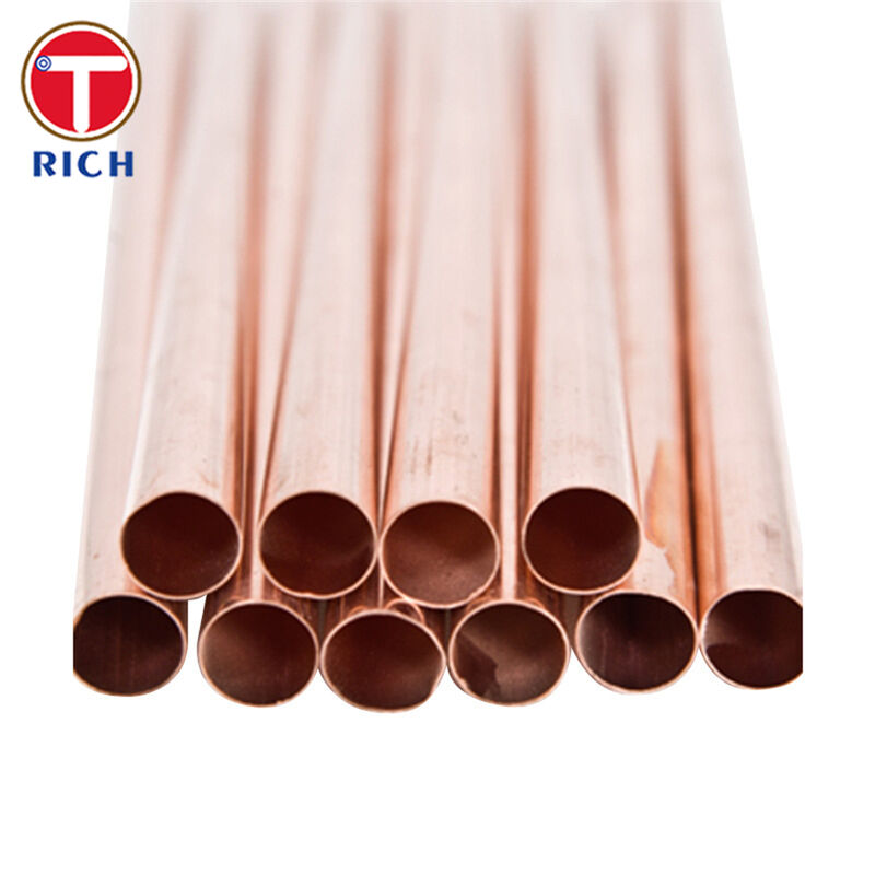 ASTM B75 C12200 Cold Drawn Seamless Copper Alloy Tube for Steam Tracing Applications
