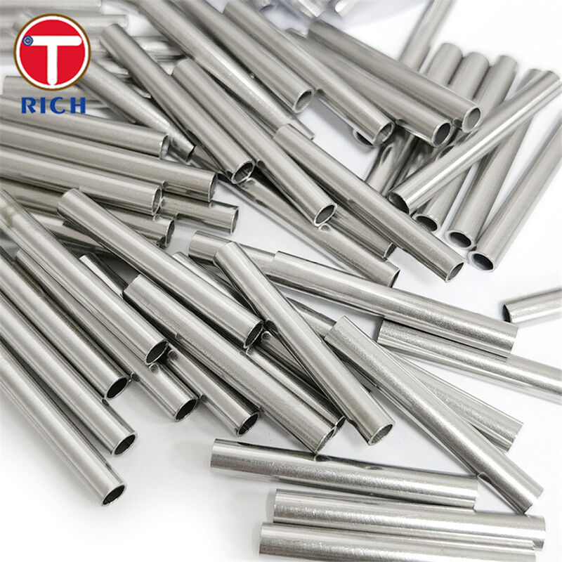 Medical Grade Capillary Stainless Steel Tubing Small Diameter Corrosion Resistant Precision Steel Tube