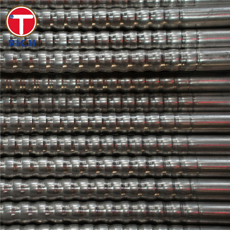Stainless Steel Corrugated Tubing Rigid Wave Tube for Gas Service with Heat Exchanger Grade and Corrosion Resistance