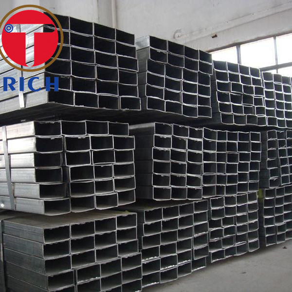 Thick Wall ERW Welded Steel Tube 1-12m Length 20*30-400*600 Outer Dia