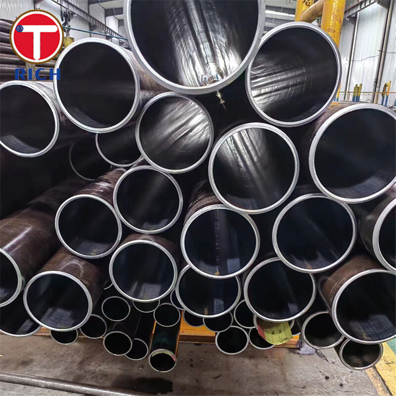 Honed Hydraulic Cylinder Tubing Precision Cold Drawn Seamless Tube with ISO H8/H9 ID Tolerance and Ra max 0.40 μm for Automotive Applications