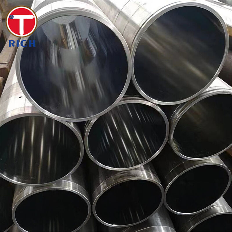 Honed Hydraulic Cylinder Tubing Precision Cold Drawn Seamless Tube with ISO H8/H9 ID Tolerance and Ra max 0.40 μm for Automotive Applications