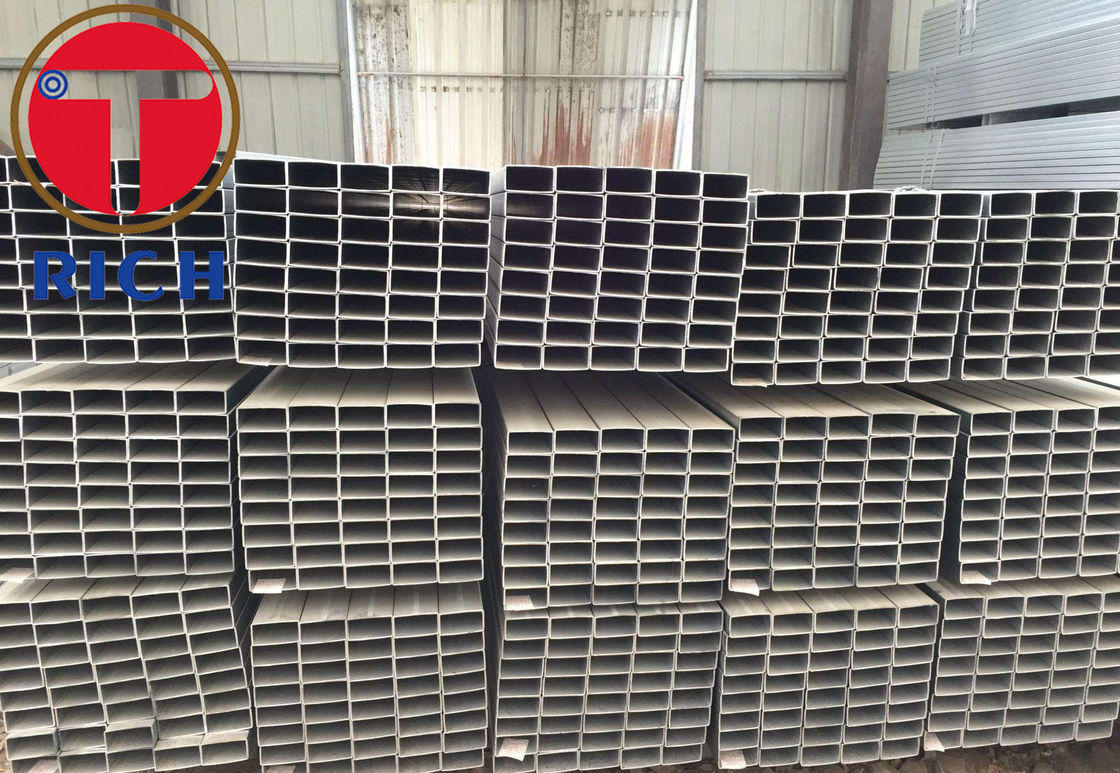 API 5L Galvanized Square and Rectangular Steel Pipes GI Steel Tube Gas Pipe for Liquid Delivery