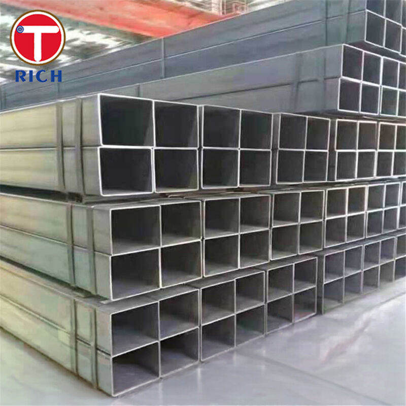 Q235 Carbon Structural Steel Welded Square Pipe for Architectural Applications with Cold Drawn and Hot Rolled Options