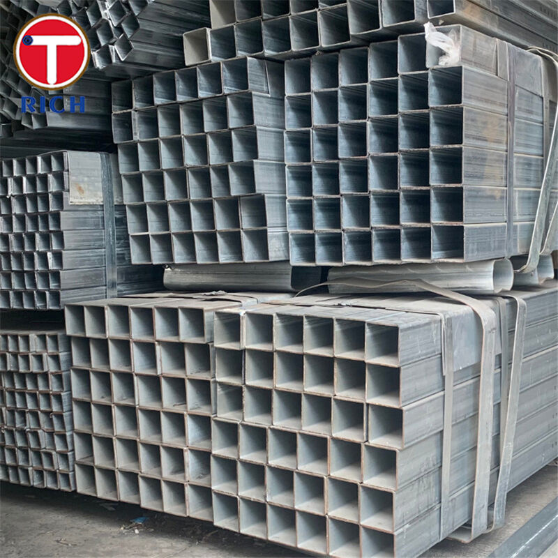 Q235 Carbon Structural Steel Welded Square Pipe for Architectural Applications with Cold Drawn and Hot Rolled Options