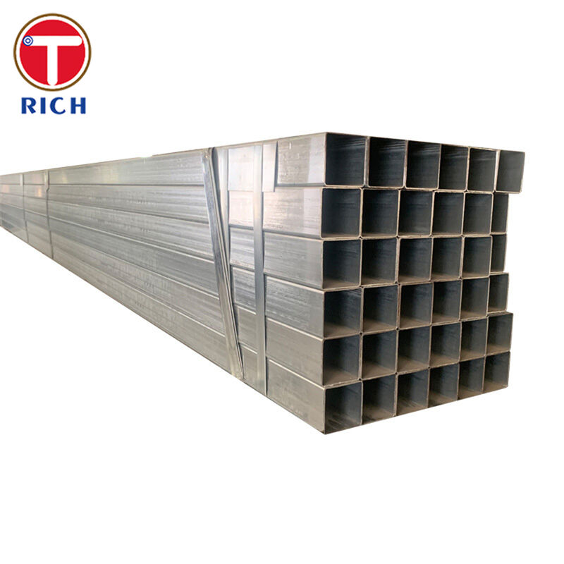 Q235 Carbon Structural Steel Welded Square Pipe for Architectural Applications with Cold Drawn and Hot Rolled Options