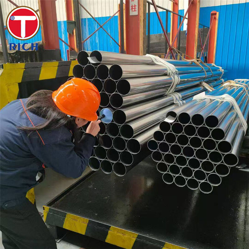 E195 Grade Welded Cold Drawn Precision Steel Tube with 30-325 mm Outer Diameter for Automotive Parts EN 10305-2 Standard