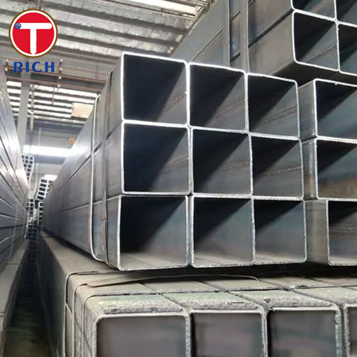 ASTM A500 Grade C Cold Formed Welded Carbon Steel Structural Square Tubing with 50 ksi Yield Strength