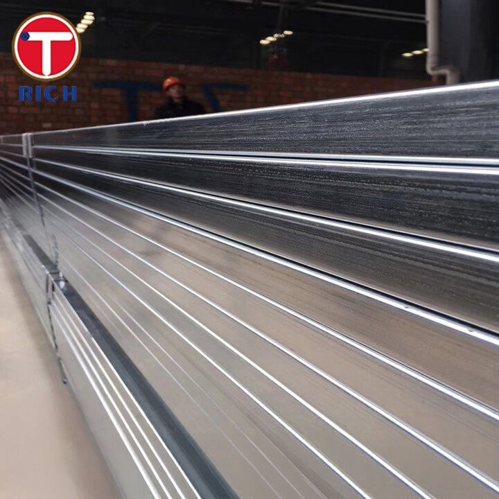 ASTM A500 Grade C Cold Formed Welded Carbon Steel Structural Square Tubing with 50 ksi Yield Strength