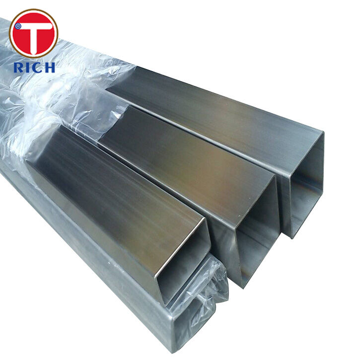 ASTM A500 Grade C Cold Formed Welded Carbon Steel Structural Square Tubing with 50 ksi Yield Strength