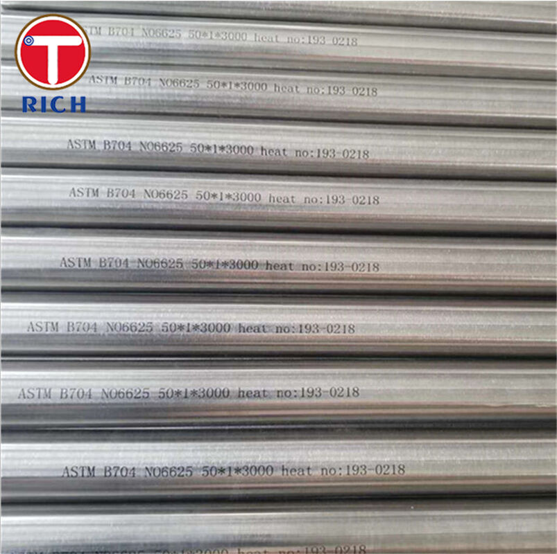 ASTM B444 Nickel Alloy Tube - Cold-worked Seamless, Corrosion Resistant, High Strength for Industrial Applications