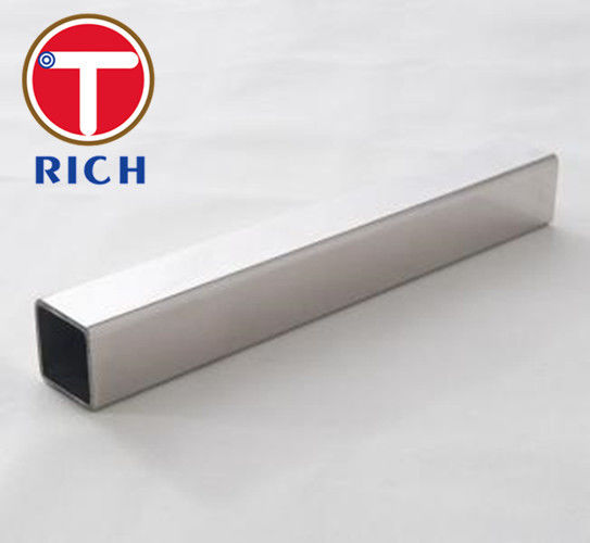 304 Rectangular Stainless Steel Tubing For Structure Purpose 0.3 - 4.5 Mm WT