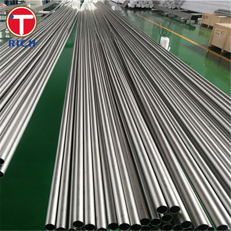 Cold Rolled ASTM B862 Grade 2 Titanium Heat Exchanger Tube - Seamless Corrosion Resistant UNS R50400