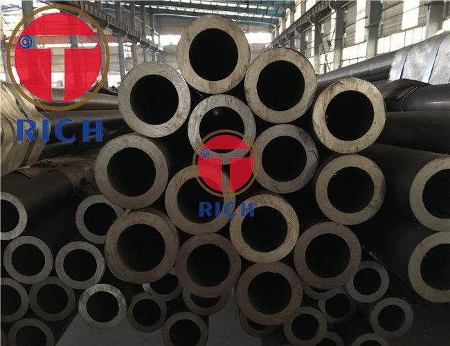 Hot Rolled Seamless Steel Tube For Hydraulic Pillar Service , Ss Seamless Pipe No Burr