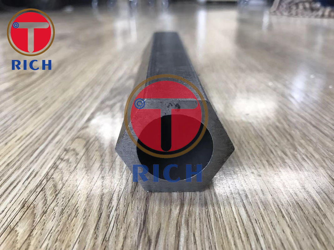 SAE 1020 Seamless Special Steel Pipe Outer Hexagonal Inner Round Shaped Plain End Protector