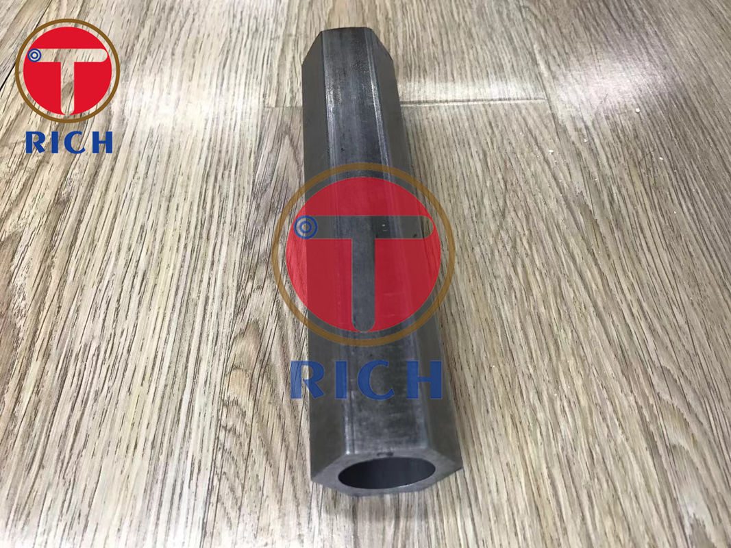 SAE 1020 Seamless Special Steel Pipe Outer Hexagonal Inner Round Shaped Plain End Protector