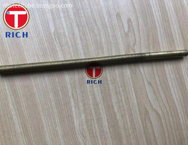 C10200 Cold Drawn Alloy Steel Pipe Low Fin Tube For Boiler And Heat Exchange