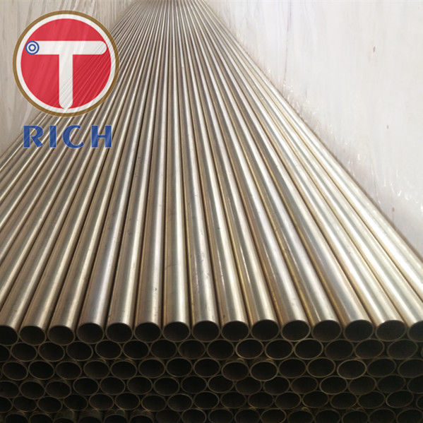 Seamless Copper Alloy Tube ASTM B111 C70400 C70600 For Condenser Tubes