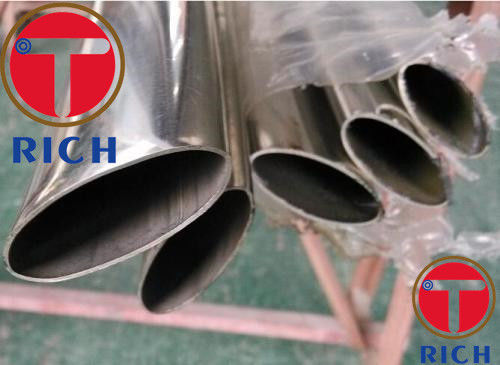 Galvanized Slap - Up Flat Tube / Oval Shaped Steel Culvert Pipe 0.5-12 Mm Thickness