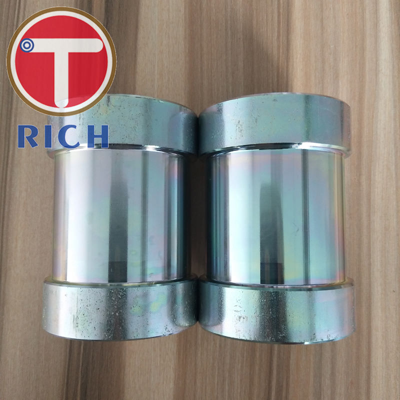 GB/T 13912-2002 Seamless Pipe Machining / Hot Dip Galvanized Machining Steel Tube For Bush Arm