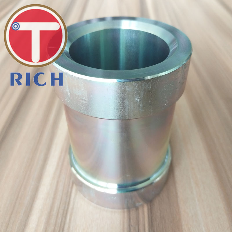 GB/T 13912-2002 Seamless Pipe Machining / Hot Dip Galvanized Machining Steel Tube For Bush Arm